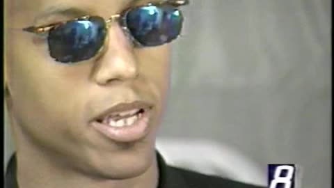 May 1, 1996 - Indiana Pacers Star Reggie Miller Battles Double Vision