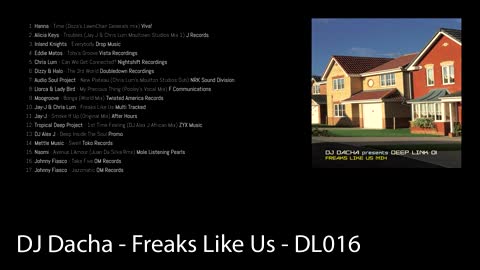 DJ Dacha - Freaks Like Us - DL016 (Deep Soulful House DJ Mix)