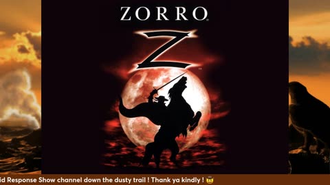 Zorro Rides Again (Part 1)