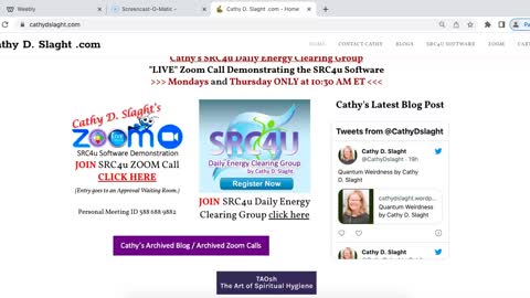 SRC4u Software Demonstration Oct 14, 2022 by Cathy D. Slaght