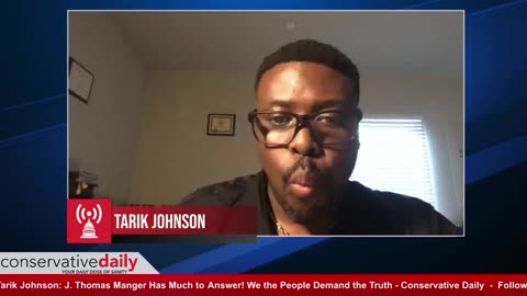 Conservative Daily Shorts: J Thomas Manger-J6 Narrative w Tarik Johnson