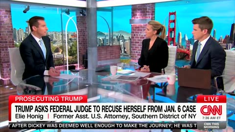 CNN Legal Analyst Says Trump Motion For Recusal Is Not 'Outrageous'