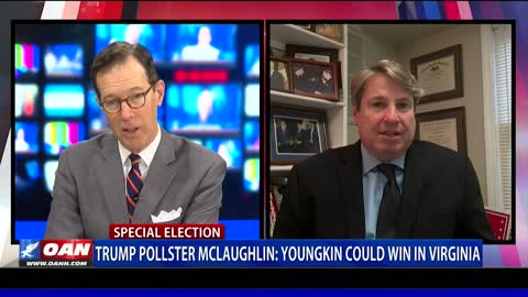 Trump pollster McLaughlin says Youngkin could win in Va.