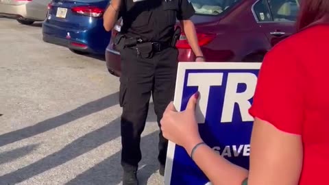 DeSantis Directed Police to ask Trump Supporters to Leave the Premises FLORIDA — Ron DeSantis reportedly directed police to ask Trump supporters to leave the premises of a Books-A-Million in Leesburg, where the Florida governor was holding a Book Signin