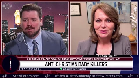 California leads the way in the Pro-Abort Agenda - Susan Swift Joins Stew Peters Network