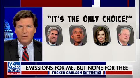 Tucker: Climate Activists Flying Private Are Hoisting Their Middle Fingers to the Country