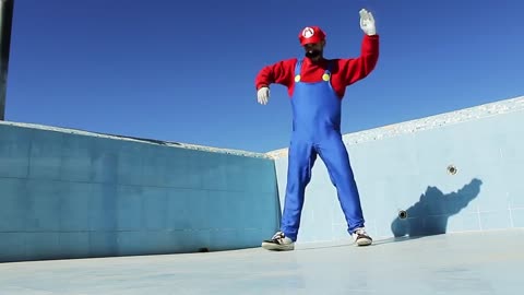 Super Mario's awesome dance moves