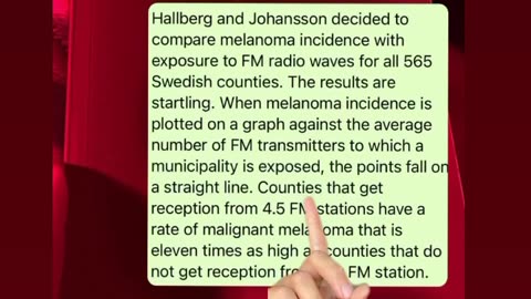 The real reason for cancerous melanomas in humans is not because of sun exposure.