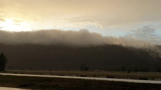 Little rain storm in Idaho