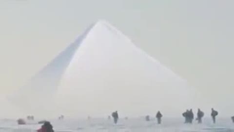 Antarctic Pyramids Military Footage