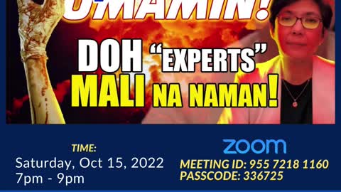 CDC Ph Weekly Huddle; Pfizer Exec Umamin: DOH "Experts" Mali Na Naman!