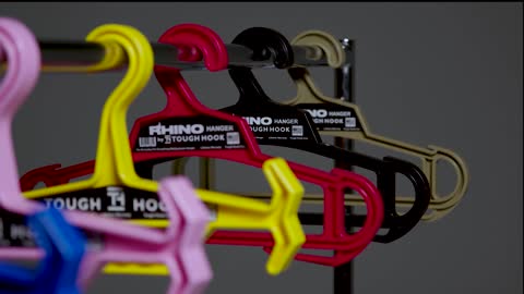 RHINO Heavy Duty Clothing Hanger -The Everyday for Everything Hanger - USA Made Lifetime Warranty