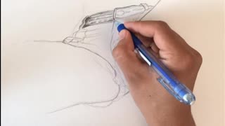 Pencil drawing tutorial, hidden