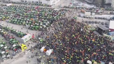 Farmer Protests Intensify in Augsburg, Germany