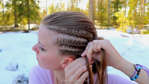 Cornrows for Beginners | LEARN TO BRAID | How to Hair DIY Myhairstyle_xo