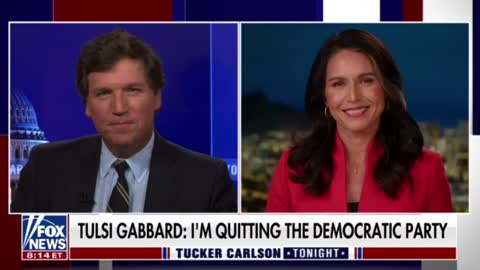 Tulsi Gabbard joins Tucker Carlson to talk about why she left the Democratic Party