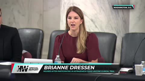 Brianne Dressen, preschool teacher who was injured by AstraZeneca Covid vaccine trials ...