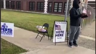 Michigan: Voters are not allowed to vote