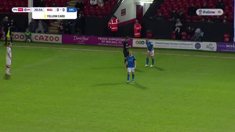 Walsall FC v Stockport County FC 29/12/2022, first half