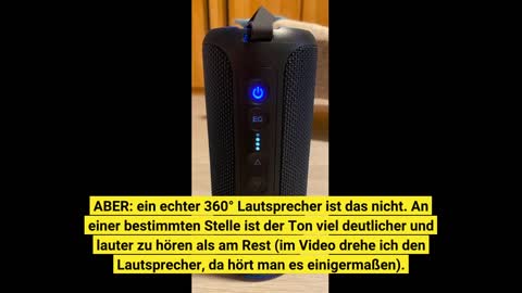 OHAYO Bluetooth Lautsprecher 40W, Tragbare Bluetooth Box mit LED Licht, Musikbox mit enormer Bass