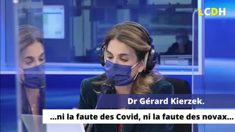 Dr Gérard Kierzek: Hopitaux saturés ? Ni la faute des Covids, ni des novax