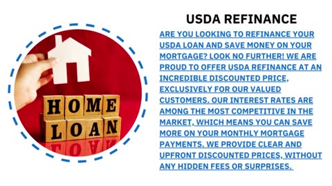 USDA REFINANCE