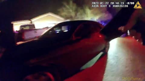 Bodycam shows suspect shooting a Pima County deputy in the leg, leading to a shootout outside a home