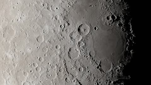 Moon images from space