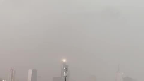 Cloudburst in Italy in Milan