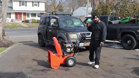 Ariens 24" Snow Blower With Broken Cable NO TOOLS NEEDED PLUS AWESOME TIP