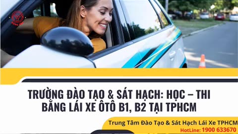 Khóa học bằng lái xe ô tô hạng B1 TPHCM