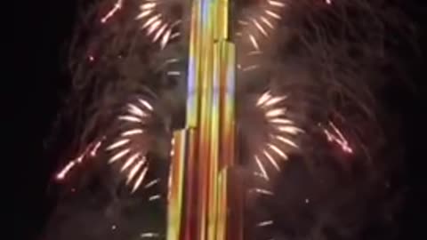 Burj Khalifa in Dubai (Khalifa Tower) New Year's Celebrations and Countdown to 2021 🎉🎈