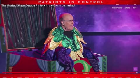 Rudy Giuliani Suprise on The Mask Singer