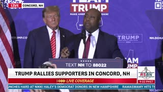 South Carolina Senator Tim Scott endorses Donald Trump for President