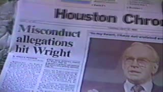 Historic Houston Chronicle Headlines 1989