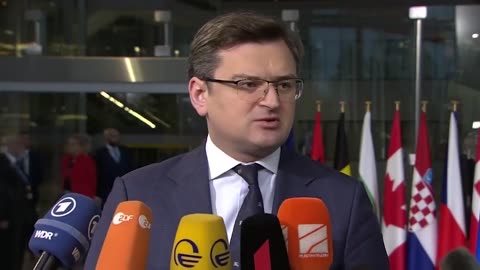 Brussels: Ukraine Foreign Minister Dimitry Kuleba calls