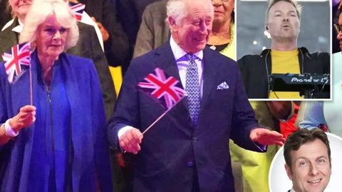 NOT AMUSED -Queen and Camilla's faces tell the story as they attend Coronation Festival gala concert