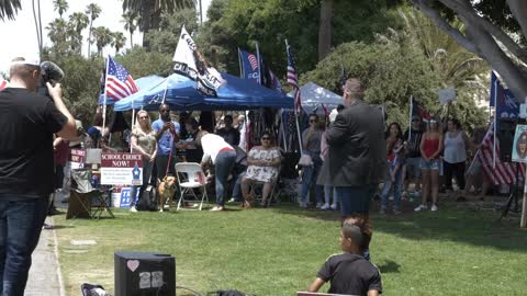 Worldwide Rally for Freedom at Santa Monica Pier, Worldwide Freedom Day, July 24, 2021