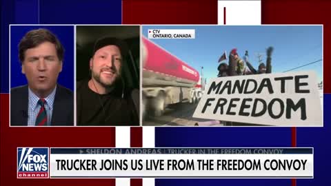 Canadian trucker calls out 'stifling of freedom' in Canada