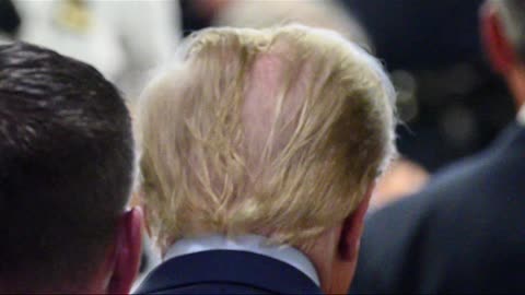 Trumps Bald Spot #jimmykimmel #trump #balding