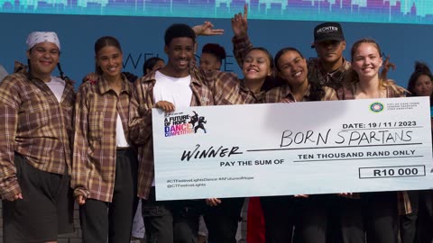 Kraaifontein dance crew wins Festive Lights Switch-On dance battle