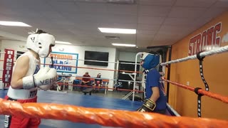 Joey boxing Tino 12/21/21