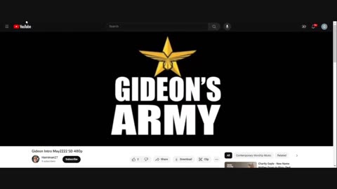 Gideons Army 9/15/23 with Paul Harris Friday @ 9AM e.s.t.