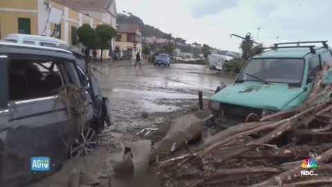 At Least A Dozen People Missing In Italian Landslide