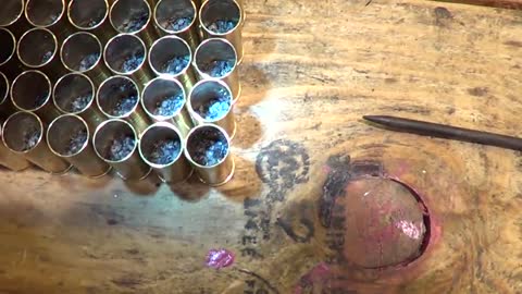 Reloading 50 rounds of 45 Long Colt with cast bullets from start to finish (very long)
