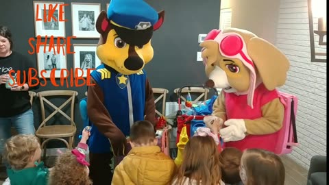 See these puppy hero pals teach the new pals how to recycle like rocky game