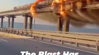 Bridge Connecting Crimea And Russia Explodes