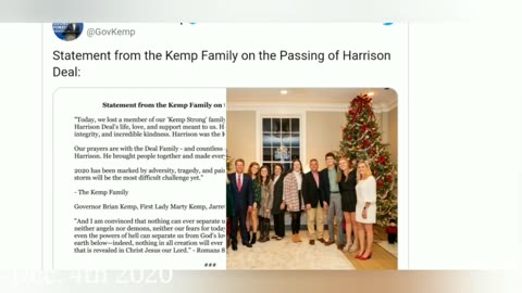Governor Kemp's Daughter's Boyfriend Dies in Fiery Crash - One Day After Call for Signature Audit