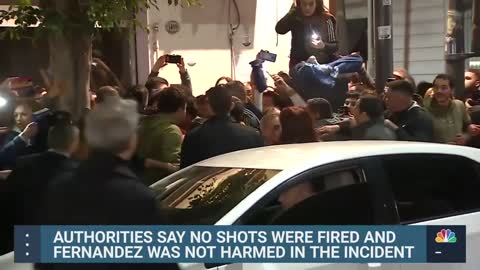 Video Shows Man Pulling Gun On Argentina’s Vice President