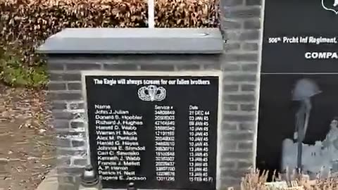 Easy Company Memorial